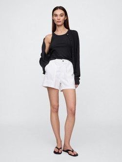 GAP Ribbed Tank Top Black 22 3