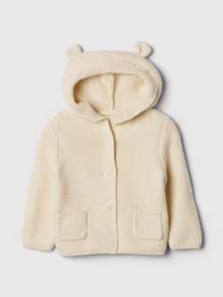 Baby Bear Cardigan With Hood