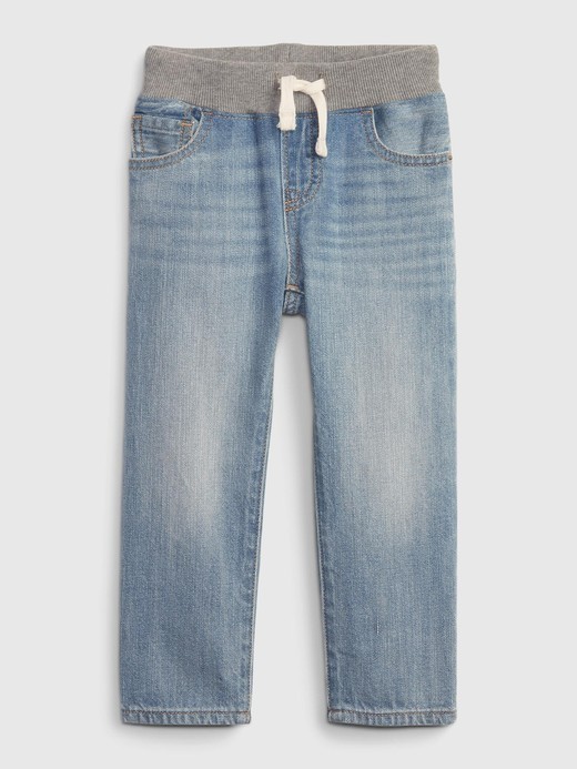 Image for Toddler Pull-On Slim Jeans from Gap