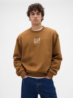 Gap logo moški oversized pulover