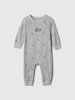Baby Brannan Bear Logo Footless One-Piece