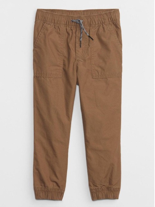 Image for babyGap Cozy-Lined Pull-On Joggers from Gap