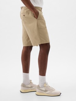 GAP Moške kratke hlače Bež - Iconic Khaki 3