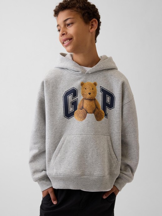 Image for Kids VintageSoft Brannan Bear Logo Hoodie from Gap