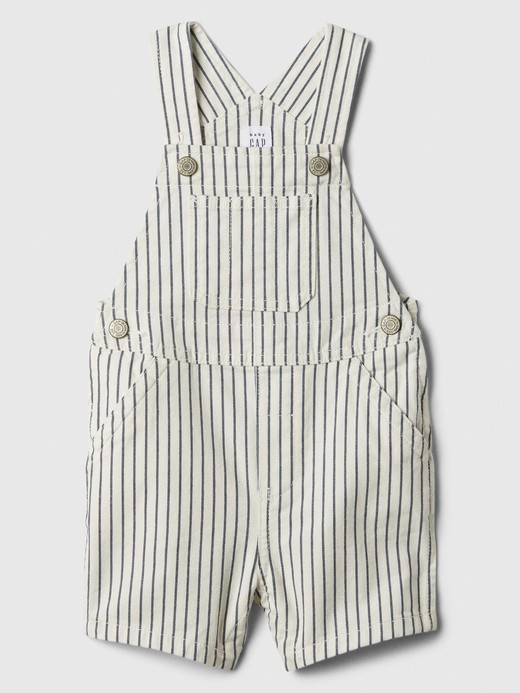 Image for Baby Stripe Shortalls from Gap