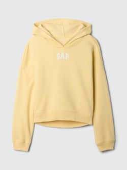 GAP Gap logo ženski crop pulover s kapuco Roza - Standout Pink 6