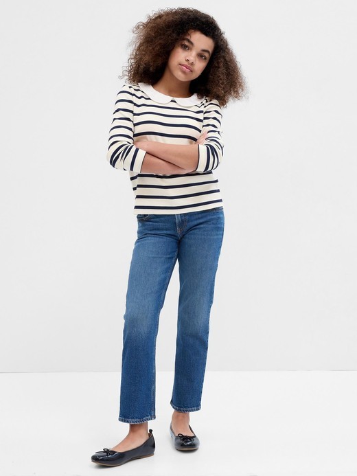 Image for Kids Round Collar T-Shirt from Gap