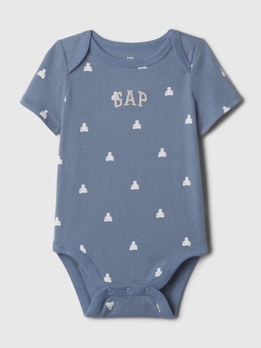 Slika za Gap logo bodi s kratkimi rokavi za dojenčke od Gap
