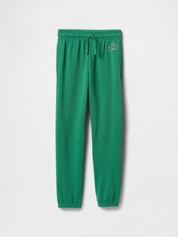 GAP Gap logo spodnji del trenirke za dečke Zelena - Irish Clover 2