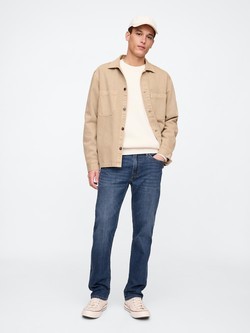 Moške straight fit jeans hlače