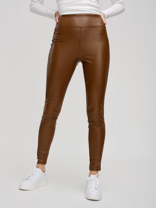 Image for Faux-Leather Leggings from Gap