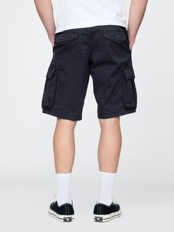 GAP 11" Relaxed Cargo Shorts Dark Night 3