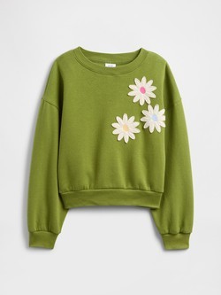 Kids Oversized Graphic Sweatshirt