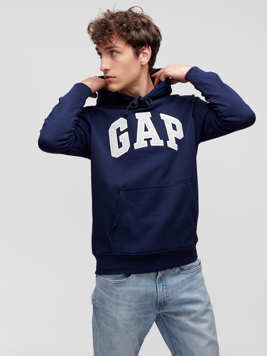 Image for Gap Logo Fleece Hoodie from Gap