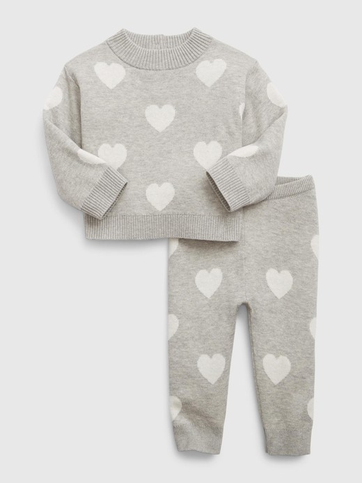 Image for Baby Heart Sweater Set from Gap