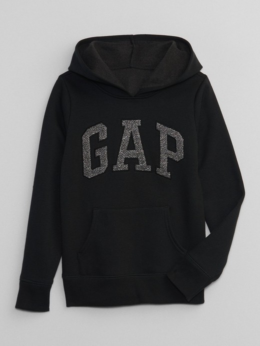 Image for Kids Gap Glitter Logo Hoodie from Gap