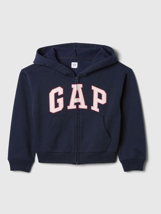 Kids Relaxed Gap Logo Zip Hoodie