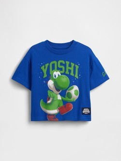 Toddler Super Mario Oversized Graphic T-Shirt