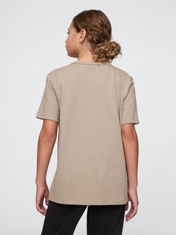 GAP Kids Gap Logo T-Shirt Roasted Cashew 17-1105 3