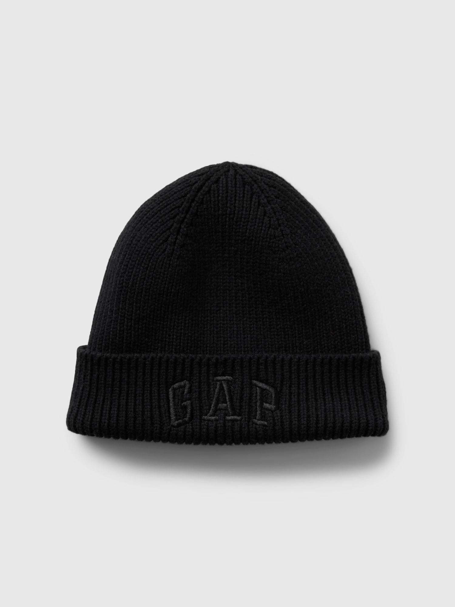 GAP babyGap Logo Beanie True Black 