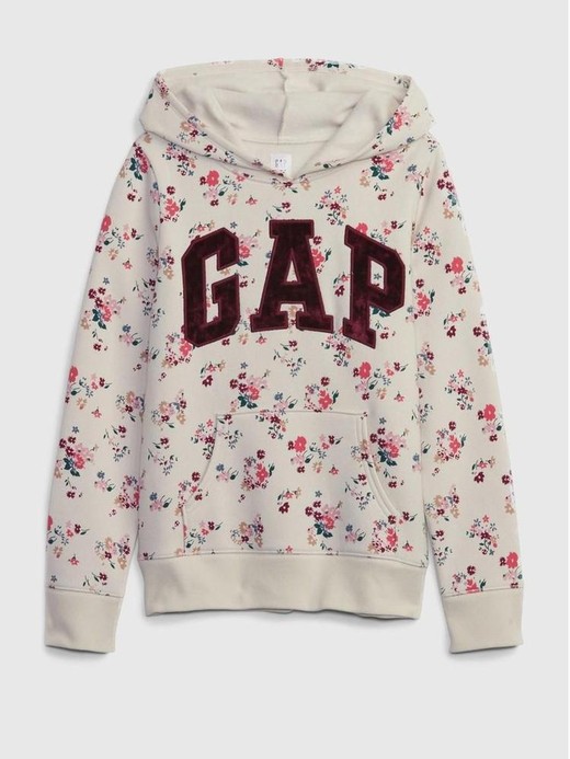 Slika za Gap logo pulover s kapuco za deklice od Gap