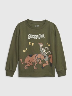 babyGap | DC™ Scooby-Doo majica z dolgimi rokavi z malčke