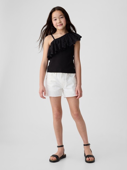 Image for Kids Low Rise Stride Denim Shorts from Gap