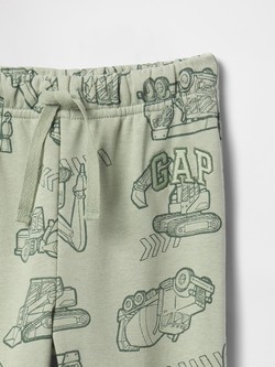 GAP babyGap Relaxed Logo Pull-On Joggers Desert Sage 3