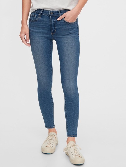 Image for Mid Rise Favorite Ankle Legging Jeans from Gap