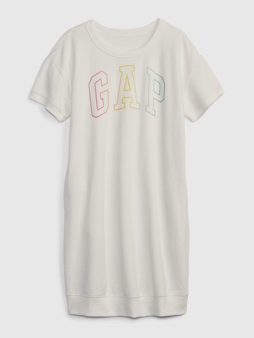 Slika za Gap logo obleka s kratkimi rokavi za deklice od Gap