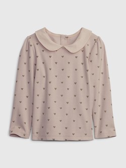 Toddler Round Collar T-Shirt