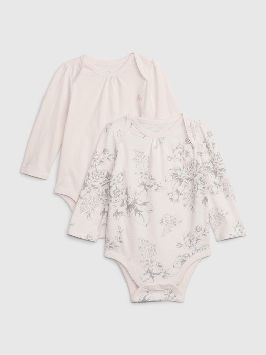 Image for Baby First Favorites 100% Organic Cotton Bodysuit (2-Pack) from Gap