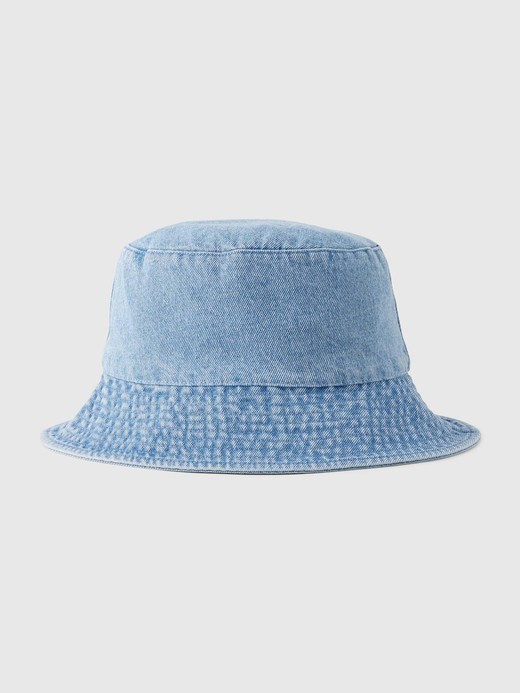 Image for Kids Denim Bucket Hat from Gap