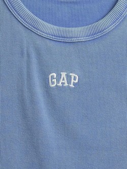 GAP Kids Logo Tank Top Dazzling Blue 183949Tc 4