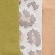 Rjava - beige cheetah print & solids