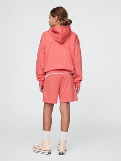 GAP Kids Relaxed Gap Logo Pull-On Shorts Watermelon Ice 2