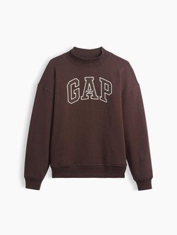 Gap logo ženski pulover s povišanim ovratnikom