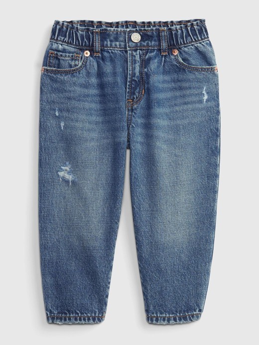 Image for Toddler Barrel Jeans with Washwell from Gap