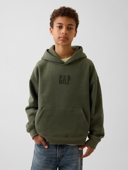 VintageSoft Relaxed Logo Hoodie
