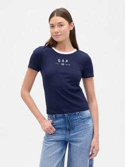 Gap logo ženska majica s kratkimi rokavi