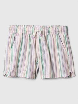 Kids Twill Pull-On Shorts with Washwell
