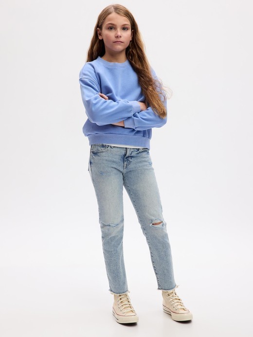 Image for Kids Mid Rise Girlfriend Jeans from Gap