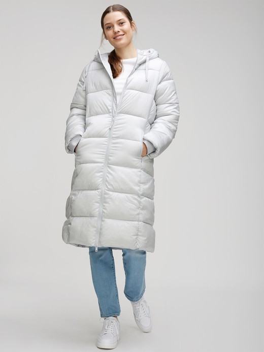 Image for Womens Quilted Long Coat from Gap