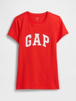 GAP Gap Logo T-Shirt Poster Red 5