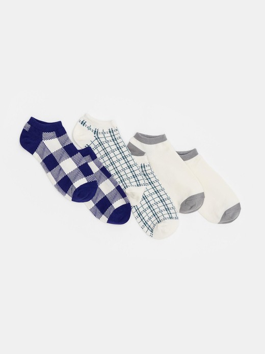 Image for Print Ankle Socks (3-Pack) from Gap