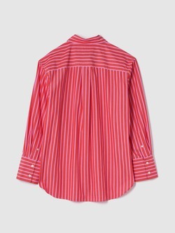 GAP Poplin Striped Shirt The Big Shirt:Opticwht 2