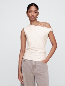 One-shoulder T-shirt