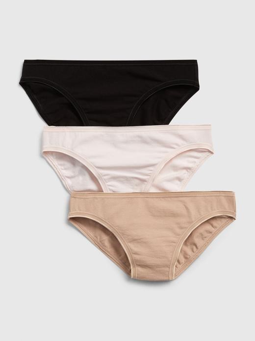 Image for Stretch Cotton Bikini (3-Pack) from Gap