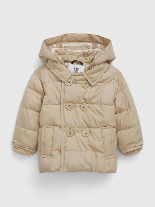 Image for Baby Puffer Peacoat from Gap