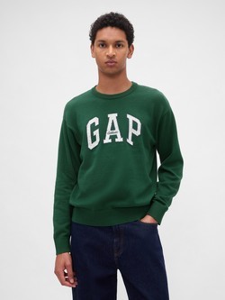 Gap logo moški pleten pulover